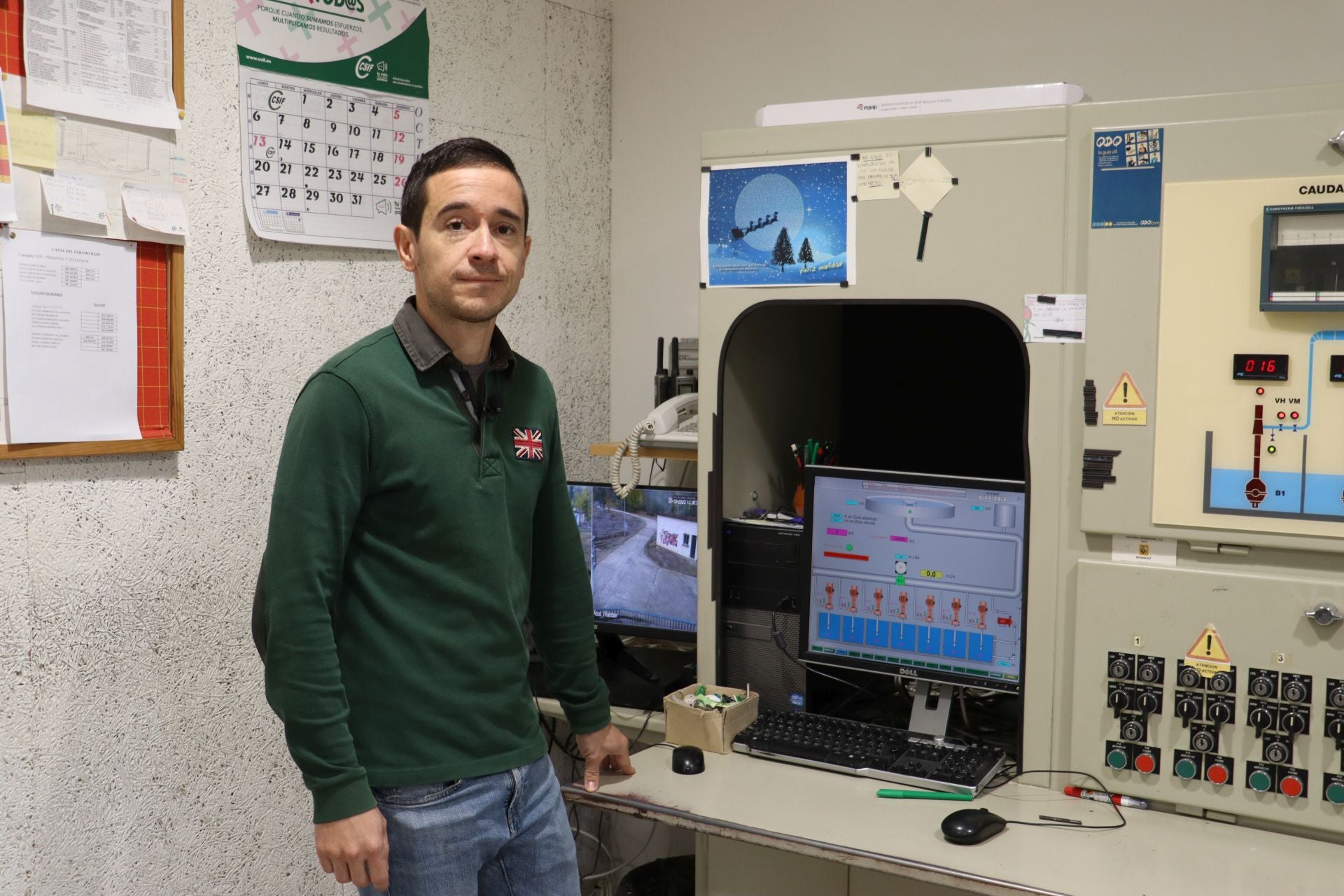 Las imágenes del &#039;nacimiento&#039; del Canal del Páramo Bajo en León