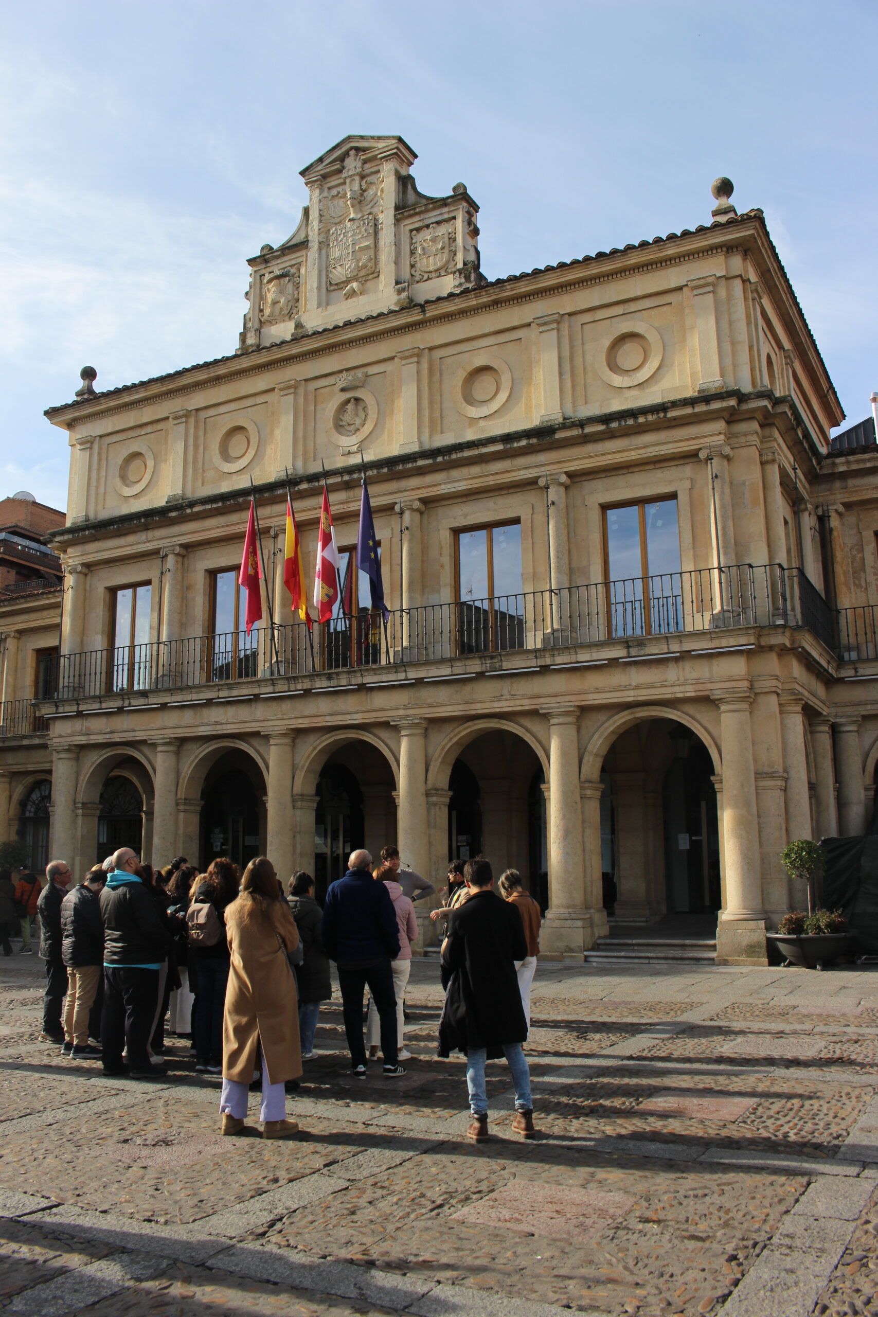Las imágenes de las visitas a edificios emblemáticos