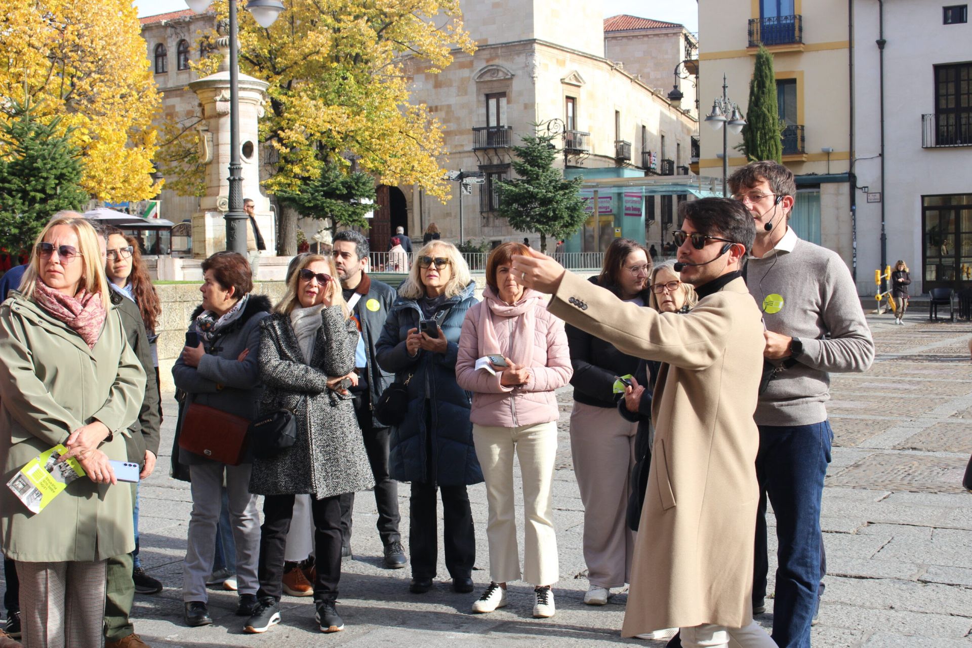 Las imágenes de las visitas a edificios emblemáticos