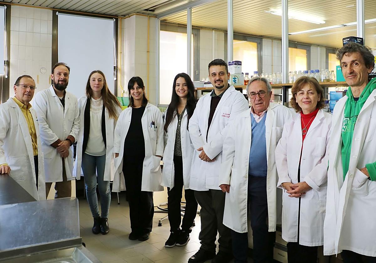 Investigadores de la ULE.