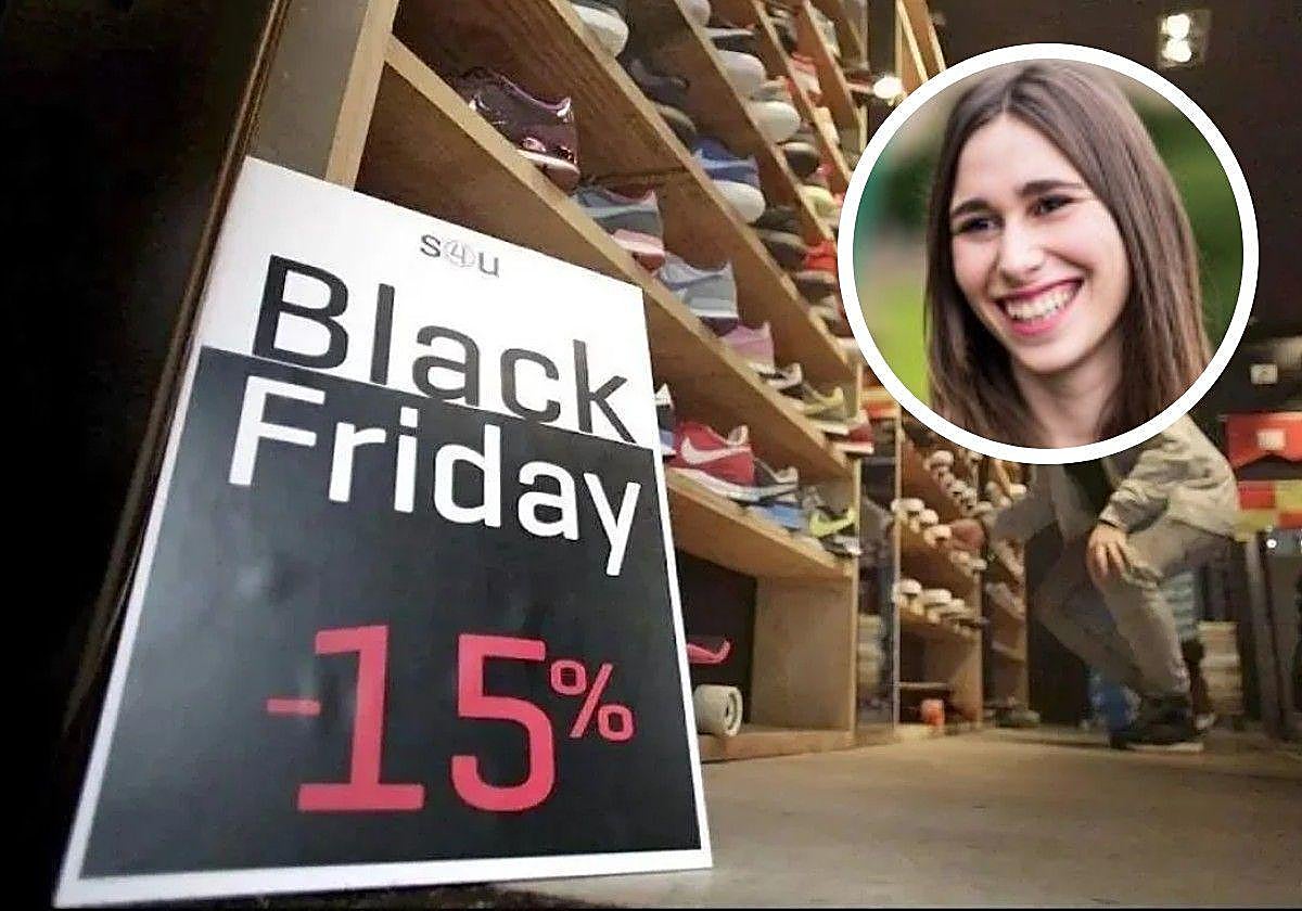 Campaña del Black Friday en León y Berta García, directora de zona de Randstad.
