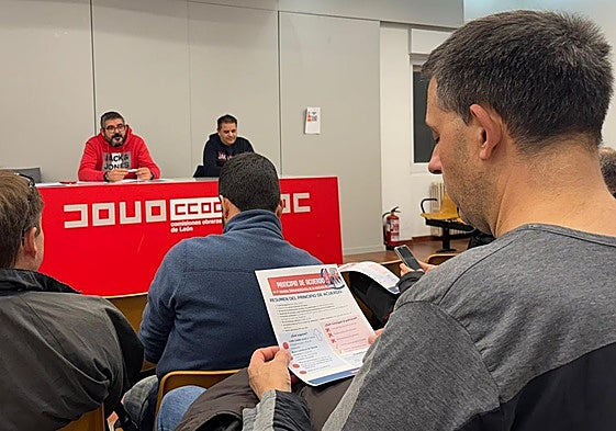 Los trabajadores del sector del metal ratifican en sus asambleas el acuerdo alcanzado en la negociación del convenio colectivo de León