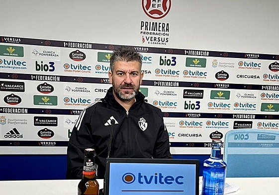 Fernando Estévez, en sala de prensa.