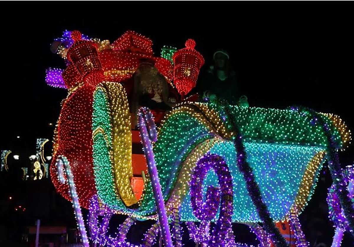 Un instante de la Cabalgaza del pasado año.
