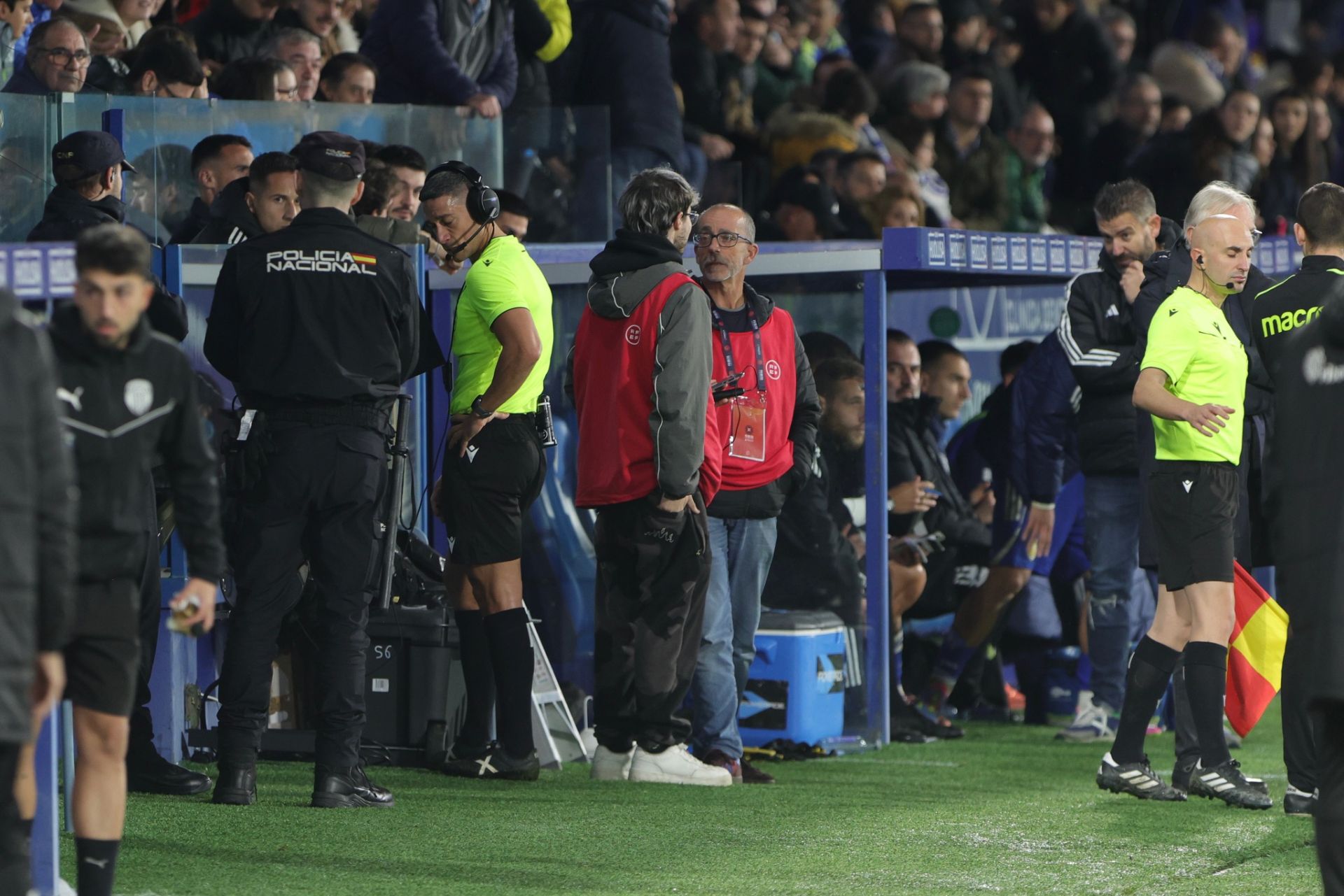 Las imágenes del partido entre la Ponferradina y el Lugo