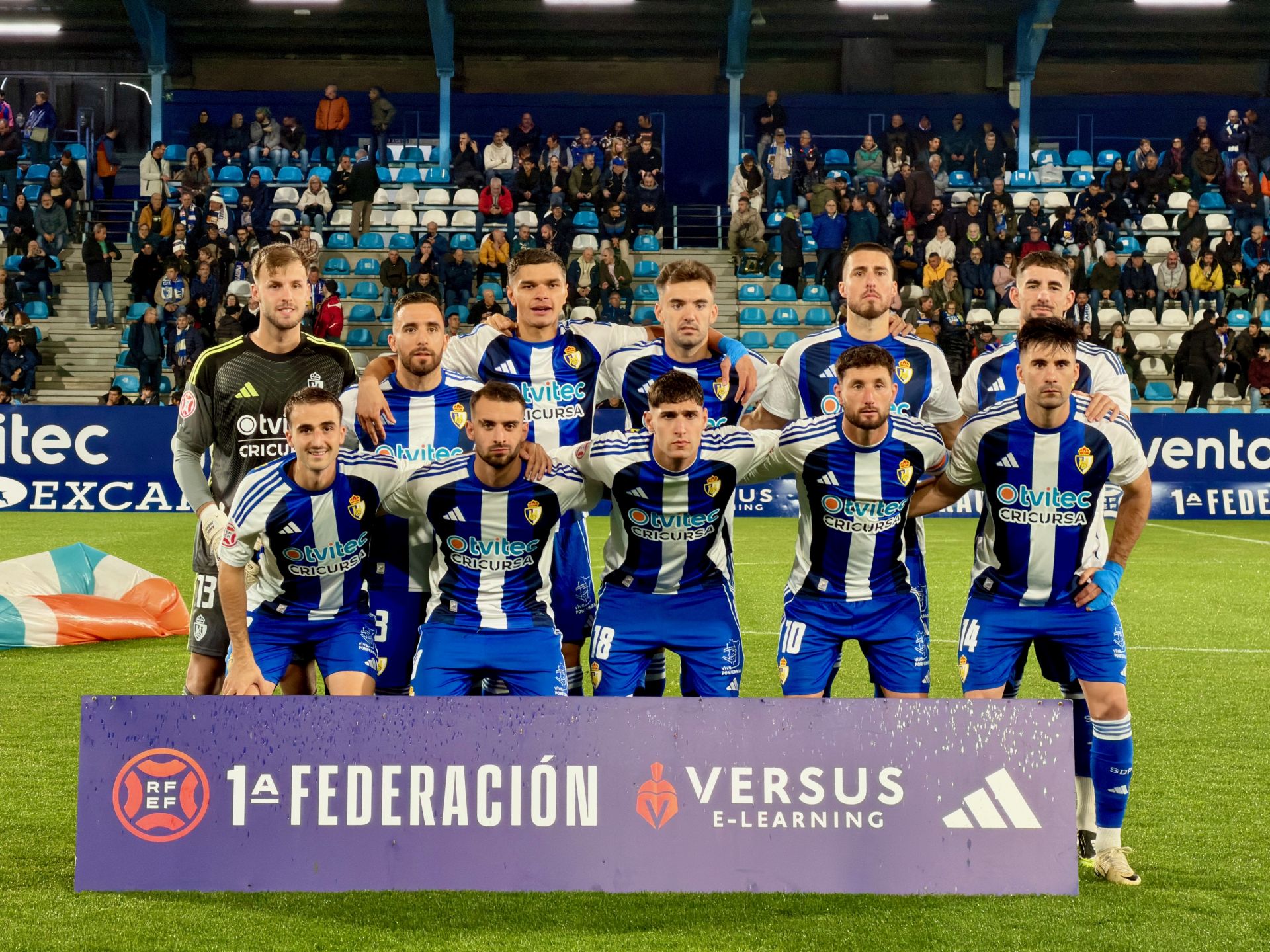 Las imágenes del partido entre la Ponferradina y el Lugo