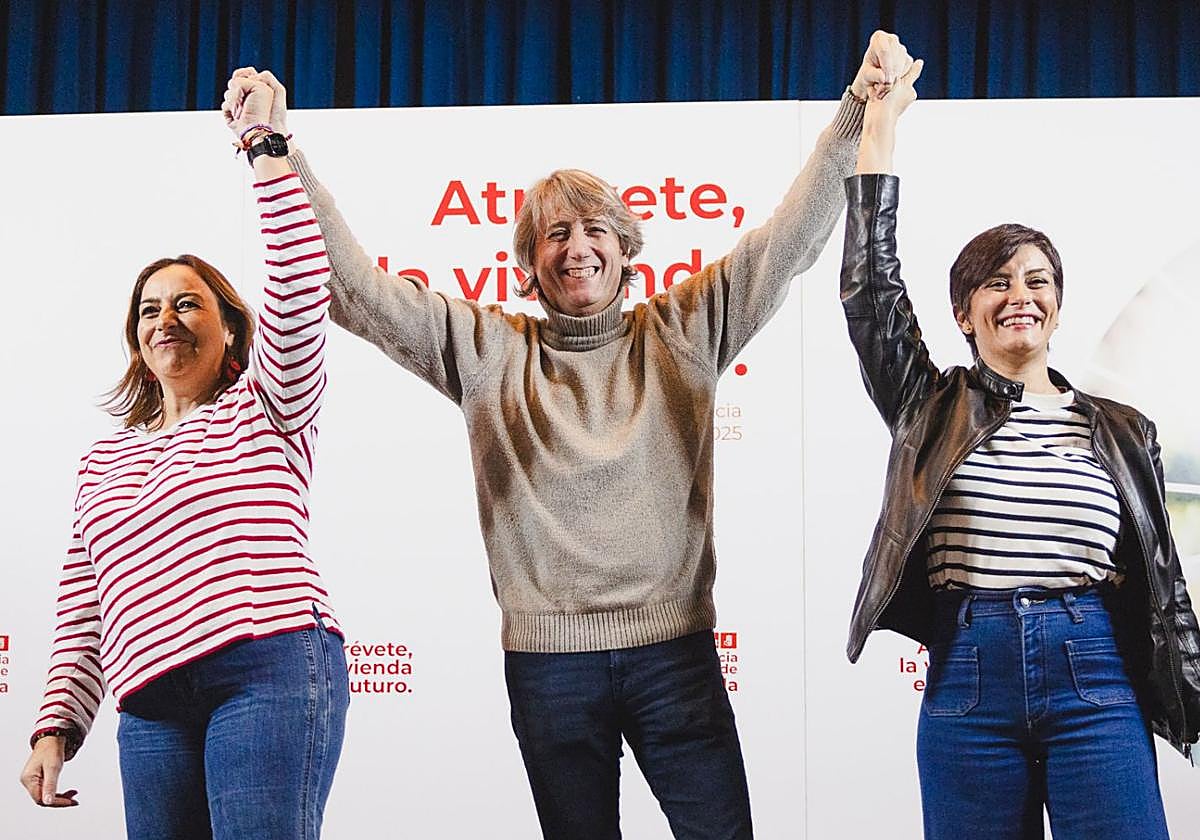 El PSOECyL celebra una conferencia sectorial de vivienda, bajo el epígrafe 'Atrévete, la vivienda es futuro'.
