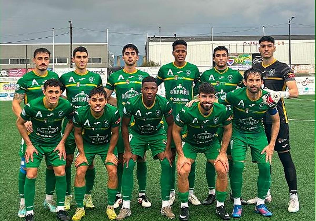 Once inicial del Atlético Astorga.