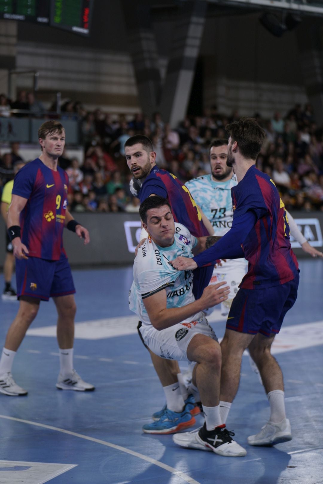 Las mejores imágenes del Abanca Ademar - F.C. Barcelona