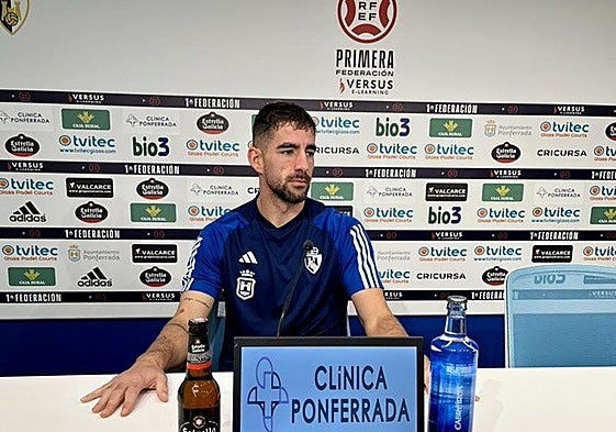 Undabarrena, en sala de prensa.