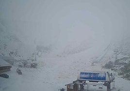 Remonte de Cebolledo I en la estación de San Isidro.