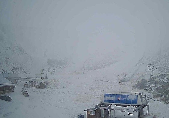 Remonte de Cebolledo I en la estación de San Isidro.