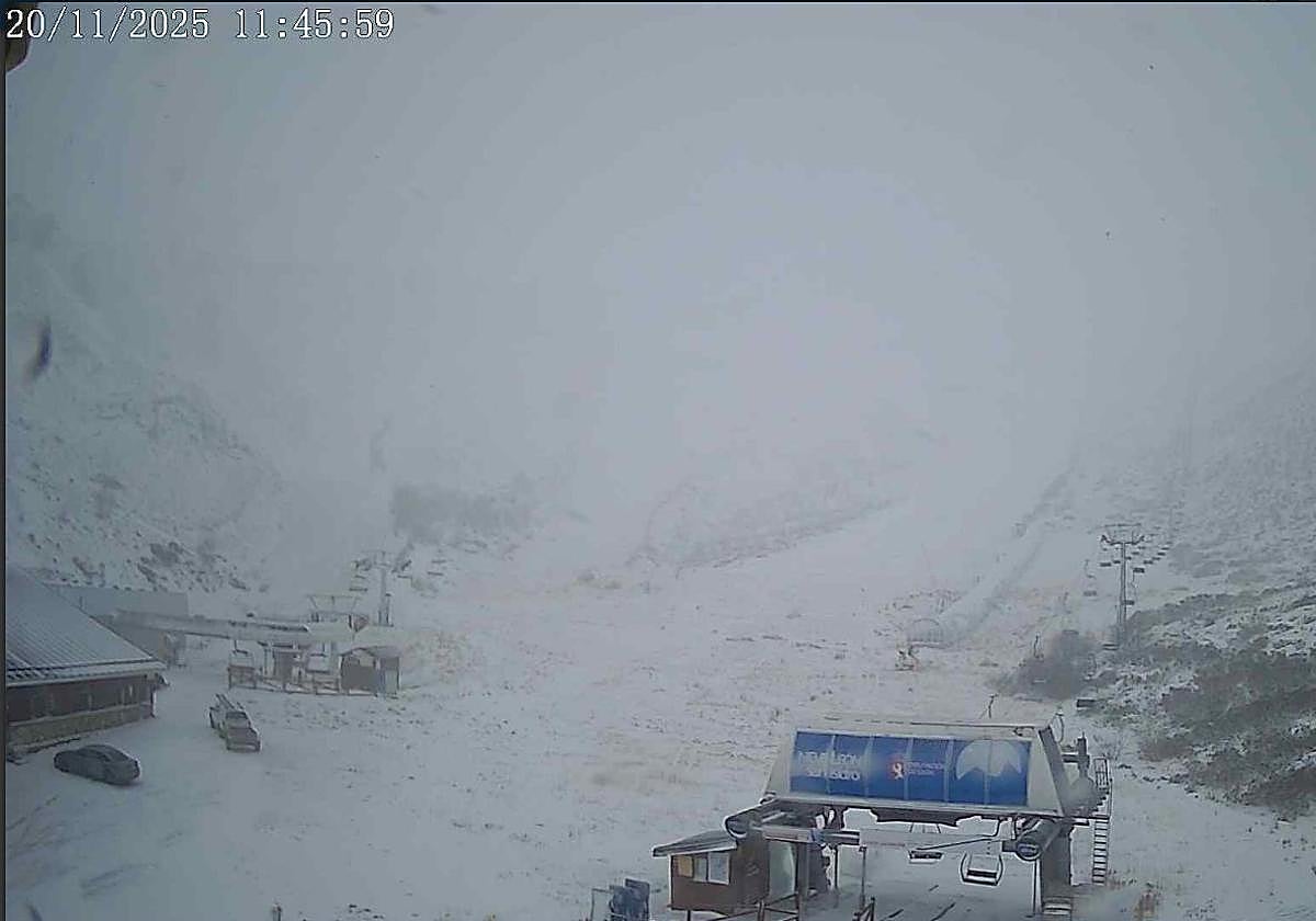 Remonte de Cebolledo I en la estación de San Isidro.