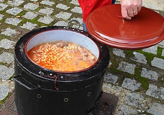 Imagen de una olla ferroviaria.