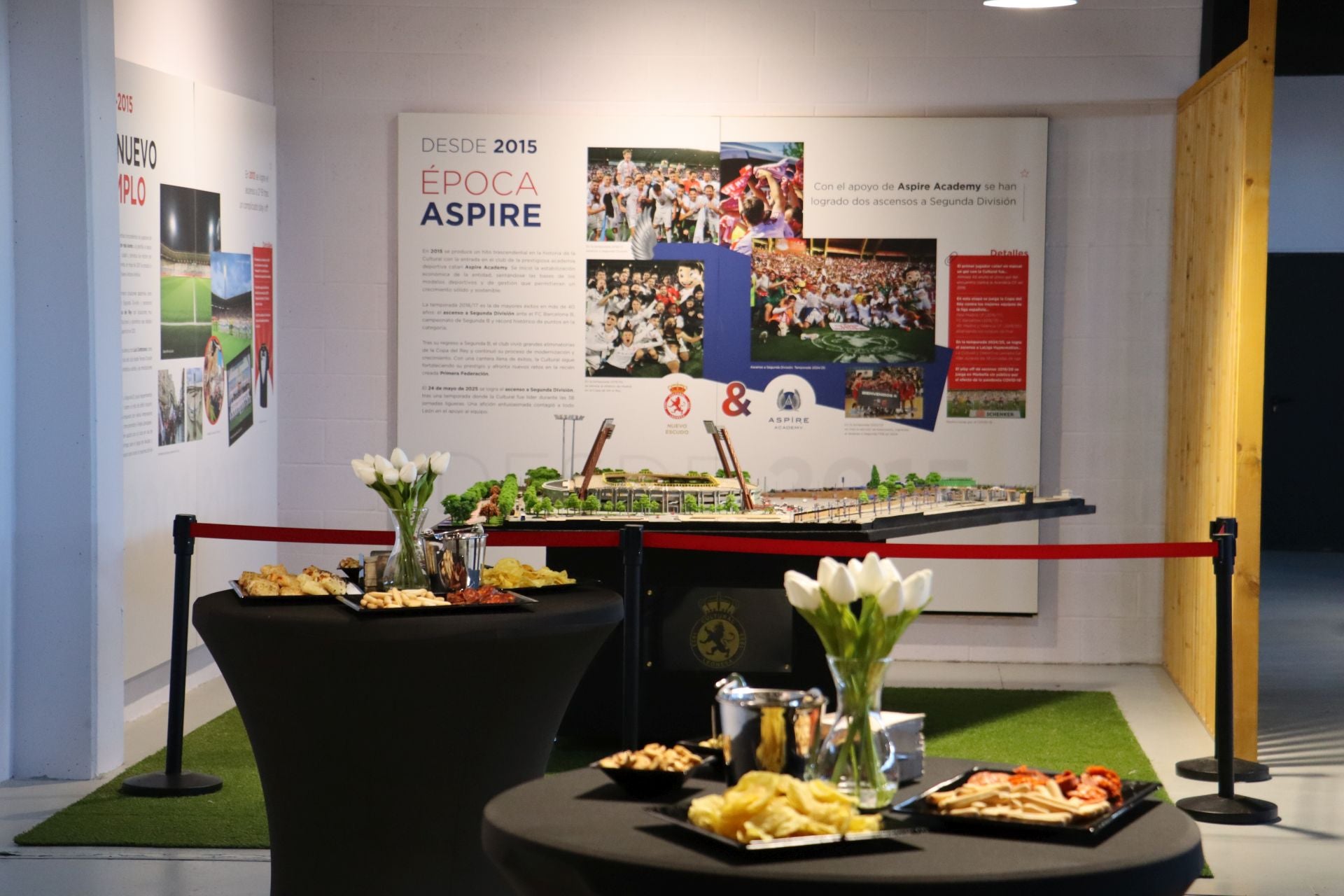 Así es la renovada zona VIP de la Cultural y los nuevos asientos rojos