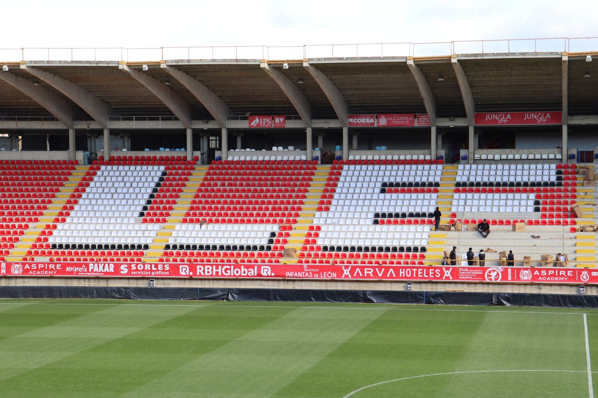 Así es la renovada zona VIP de la Cultural y los nuevos asientos rojos
