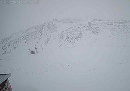 Imagen de la estación invernal de San Isidro.