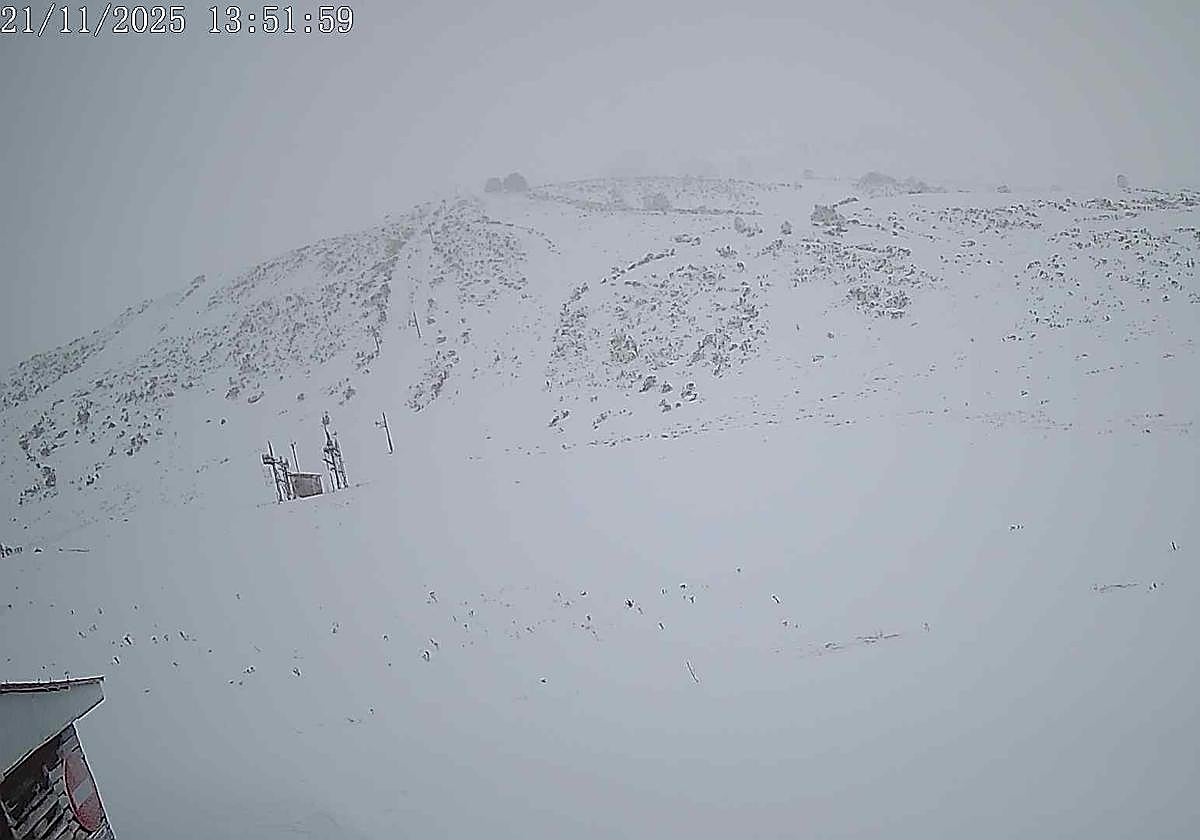 Imagen de la estación invernal de San Isidro.