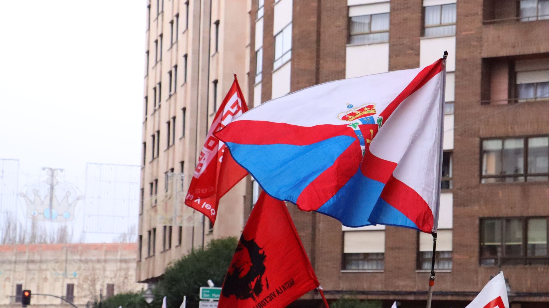 Las imágenes de la movilización &#039;Respeto&#039; en León por la gestión de los incendios forestales