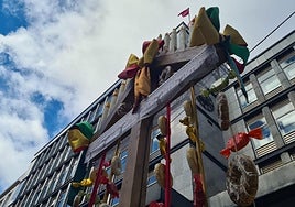 Ramos leoneses en la ciudad.