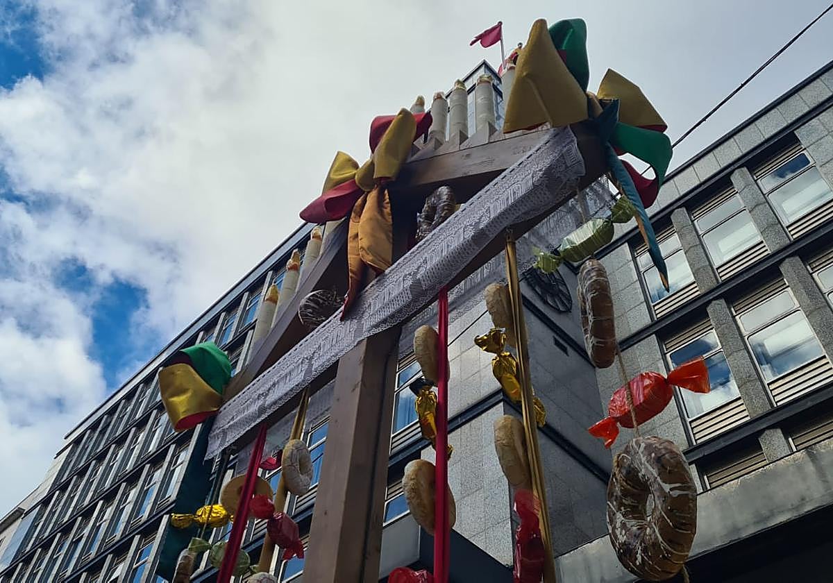 Ramos leoneses en la ciudad.