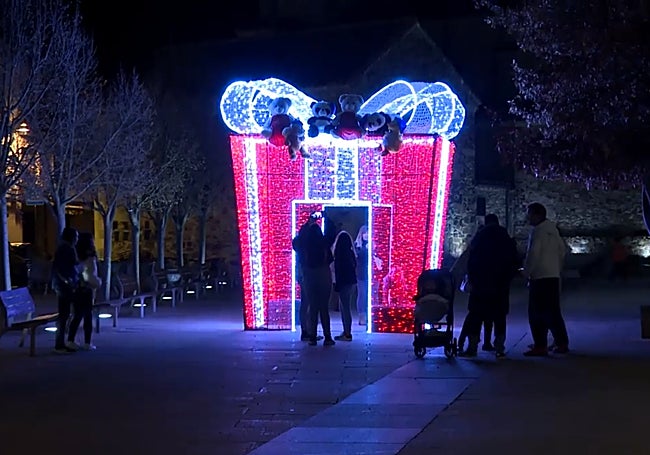 Iluminación navideña en Astorga 2024