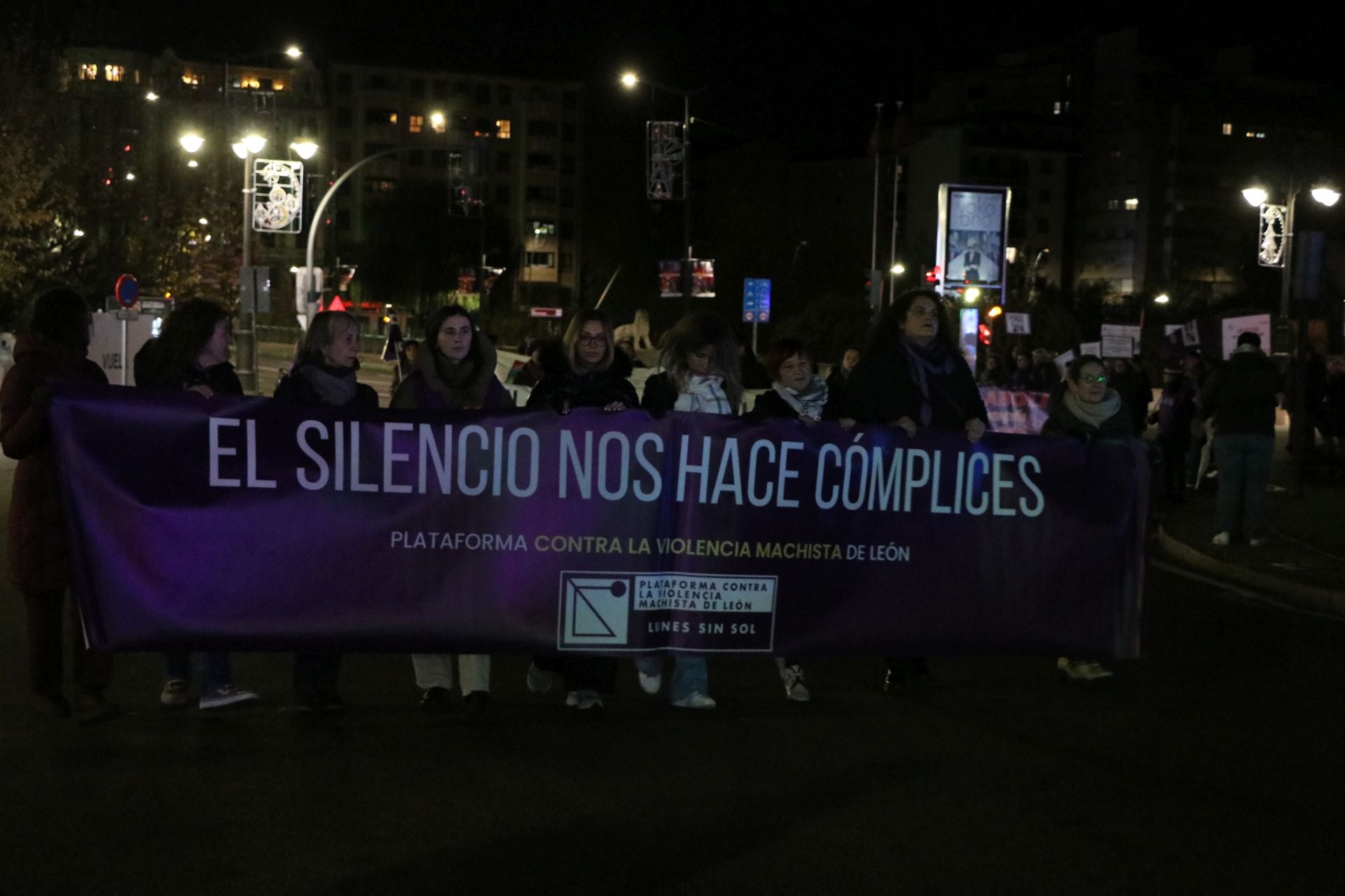 Las imágenes de la manifestación del 25N en León