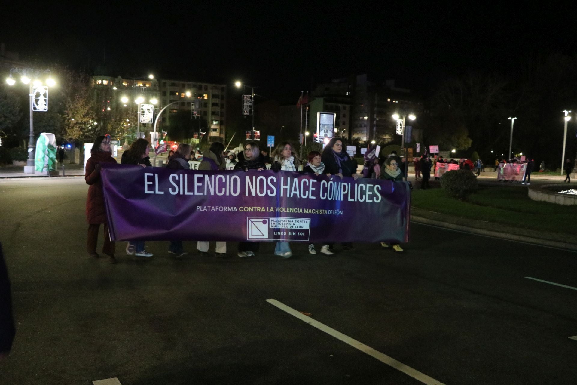 Las imágenes de la manifestación del 25N en León