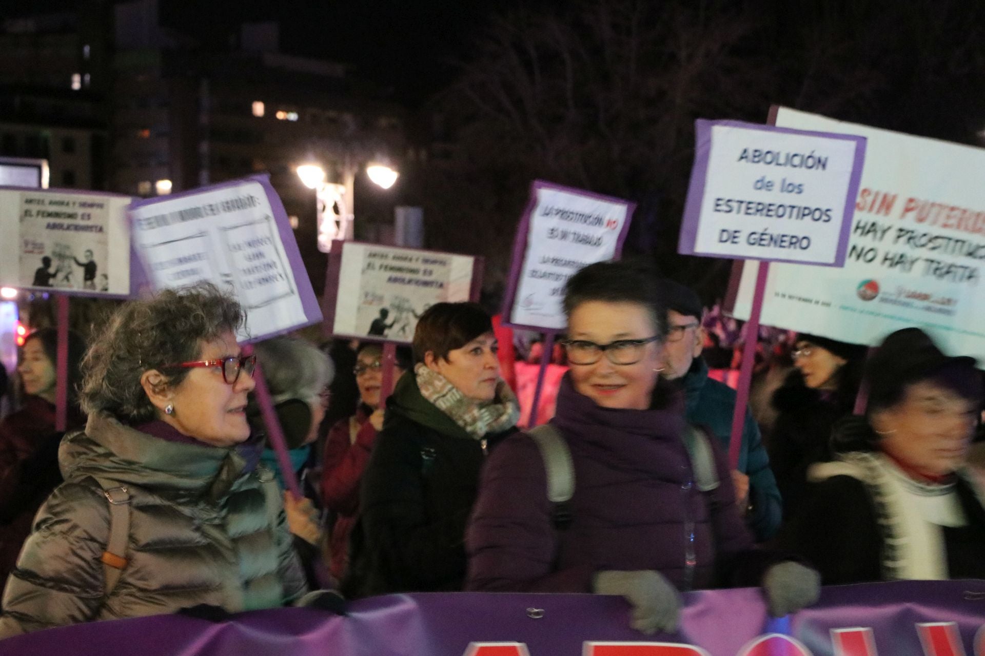 Las imágenes de la manifestación del 25N en León