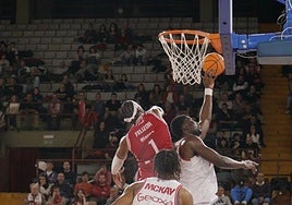 Amadasun, en el último encuentro de la Cultural.