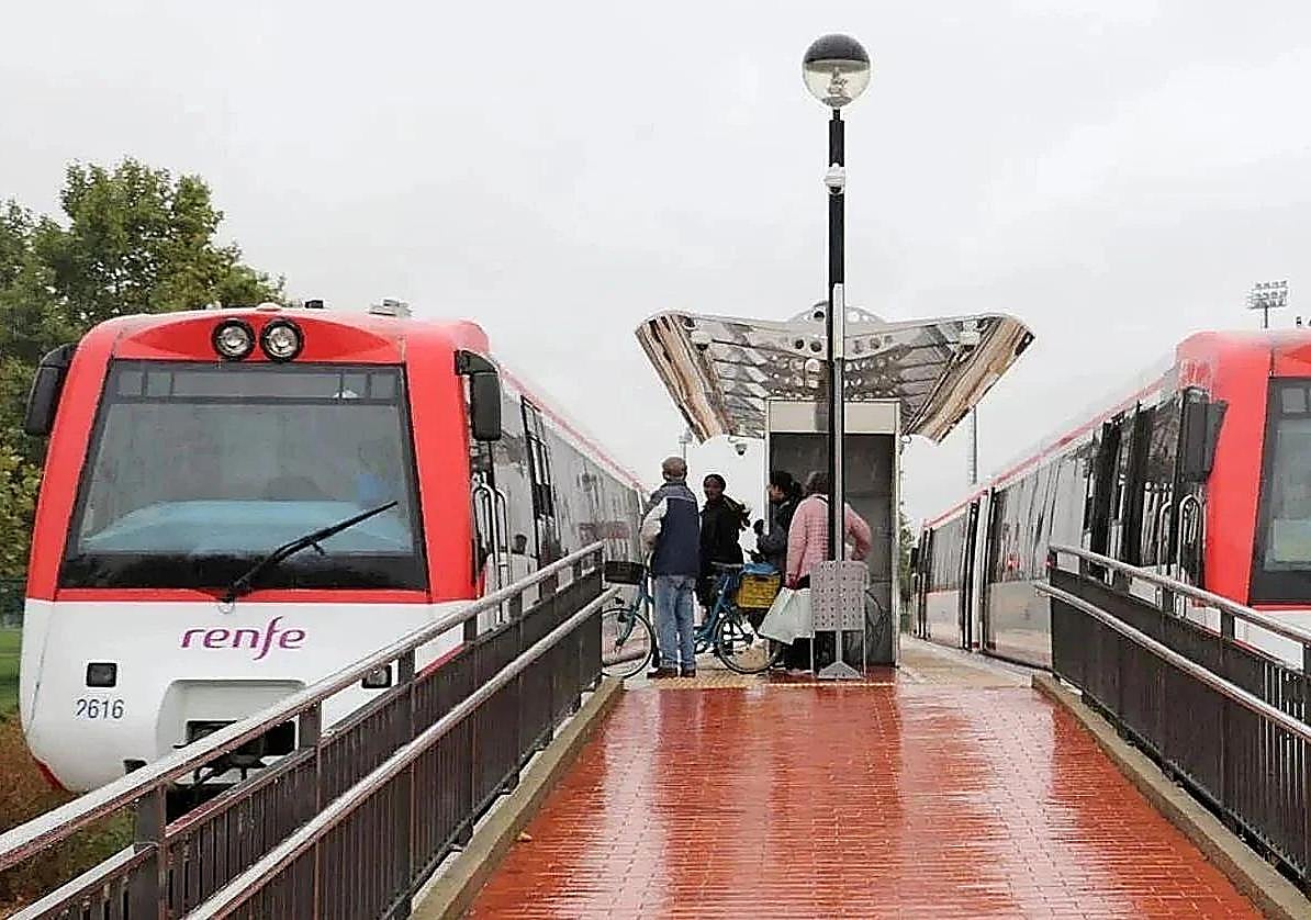Tren de Feve en León.