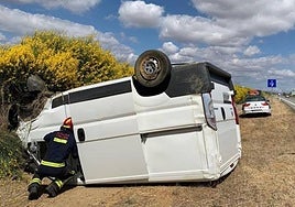 Furgoneta de reparto.