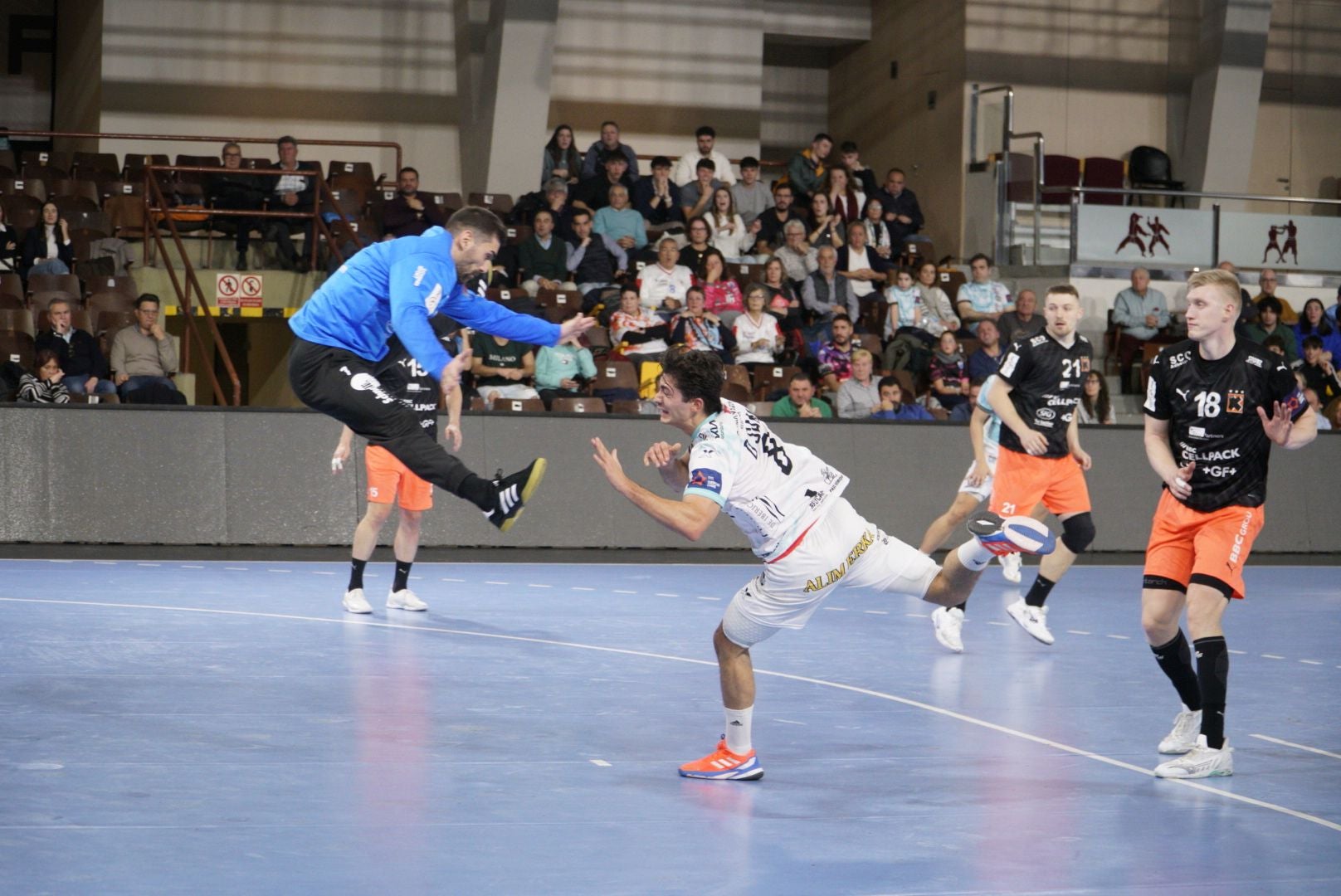 Las mejores imágenes del épico triunfo del Ademar ante el Kadetten