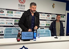 Fer Estévez, exentrenador de la Ponferradina.