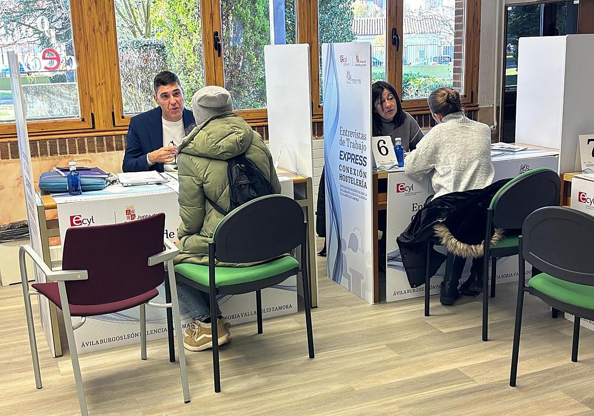 Entrevistas exprés en el Ecyl.