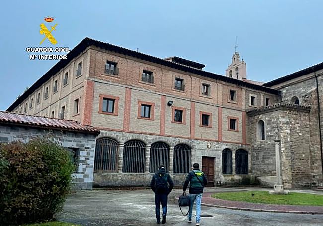 Imagen del registro realizado en el monstario de Belorado.