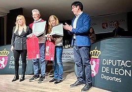 Una de las entregas de premios.