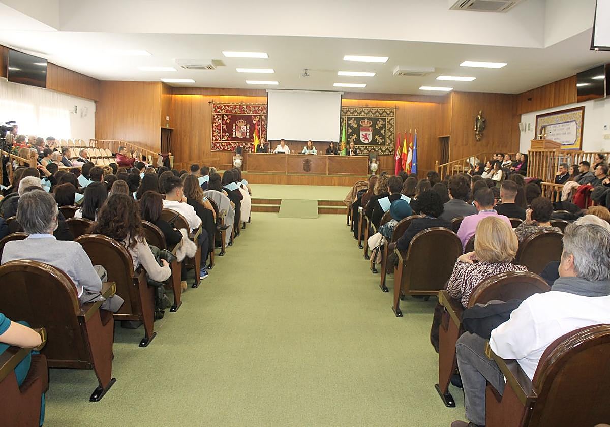 Ceremonia de graduación de Educación en la Universidad de León.