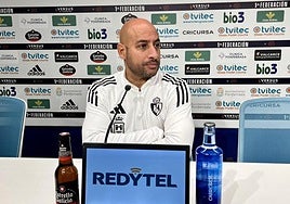 Mehdi Nafti, en sala de prensa.