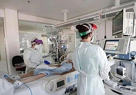 Imagen de archivo de un centro sanitario de Sacyl.