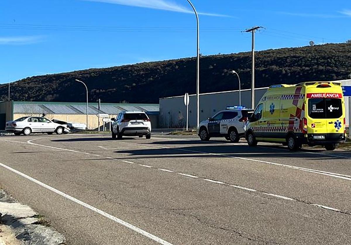 Imagen del accidente.