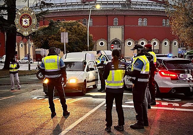 Inspección de vehículos.