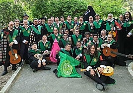 Tuna masculina de la Unviersidad de León.