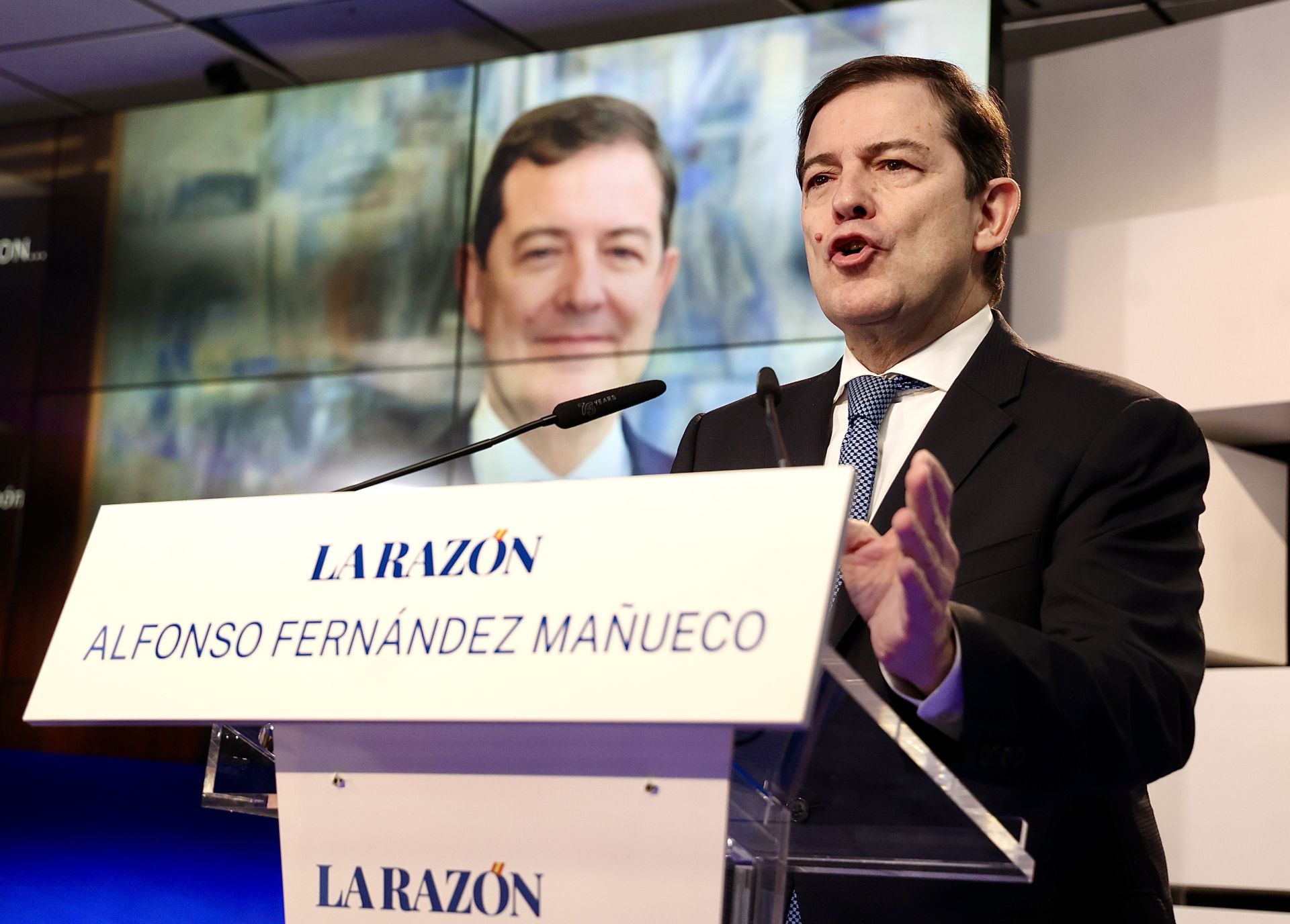 El presidente de la Junta de Castilla y León, Alfonso Fernández Mañueco.