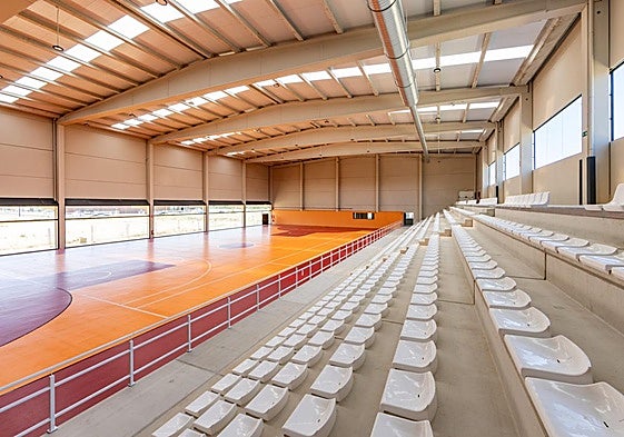 Pabellón inaugurado en el verano de 2024 en León.