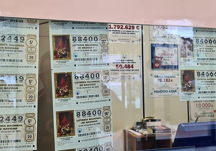 Administración de Lotería que tuvo consignado el número.