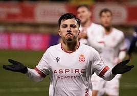 Cortés celebra un gol.