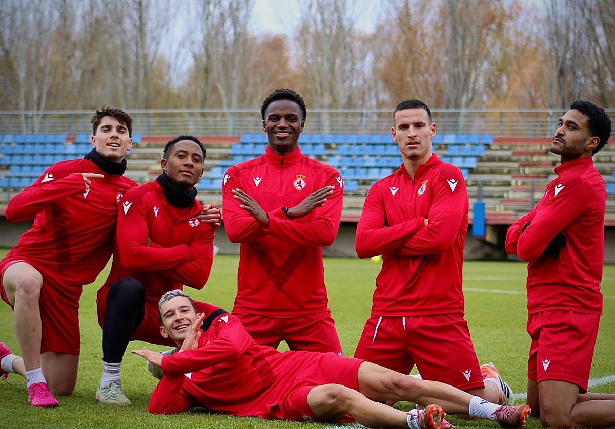 Un entrenamiento de esta semana.