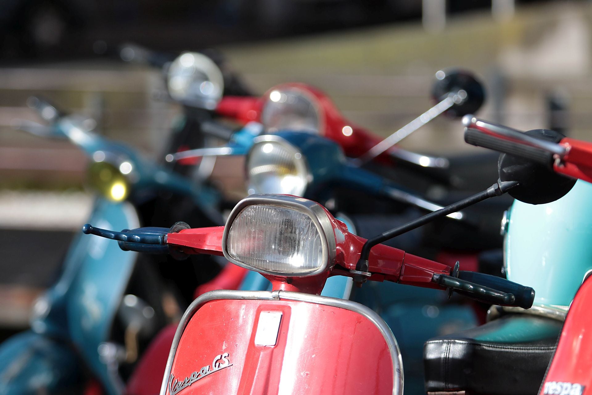 Las imágenes de la &#039;Scooter Run&#039; 2025 en León