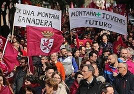 Manifestación por el futuro de León.